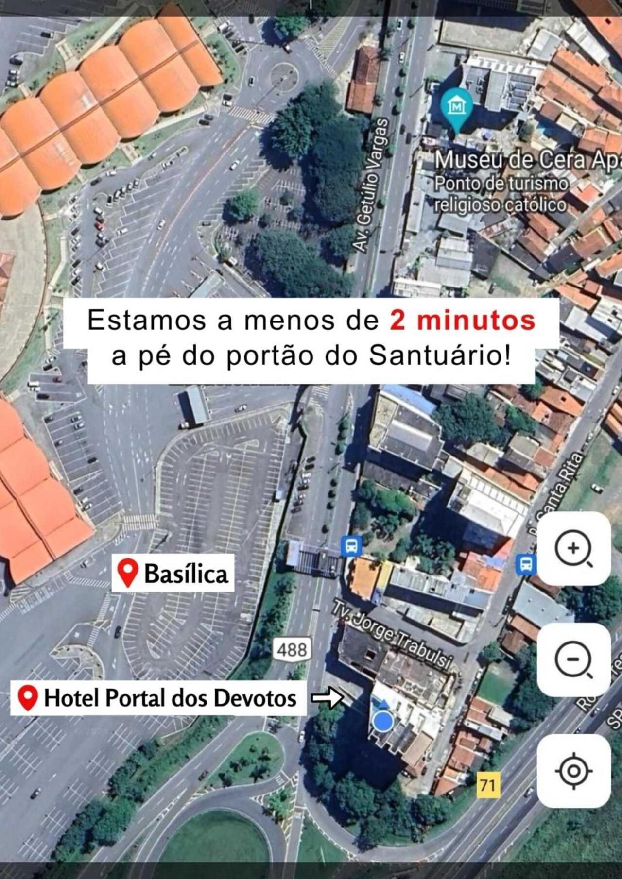 Hotel Portal Dos Devotos Апаресида Экстерьер фото